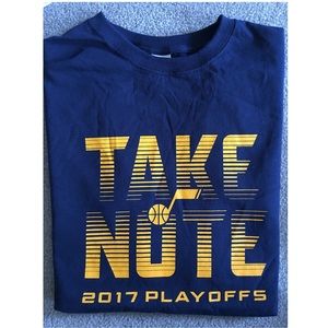 Utah Jazz Playoffs Take Note Shirt. SGA